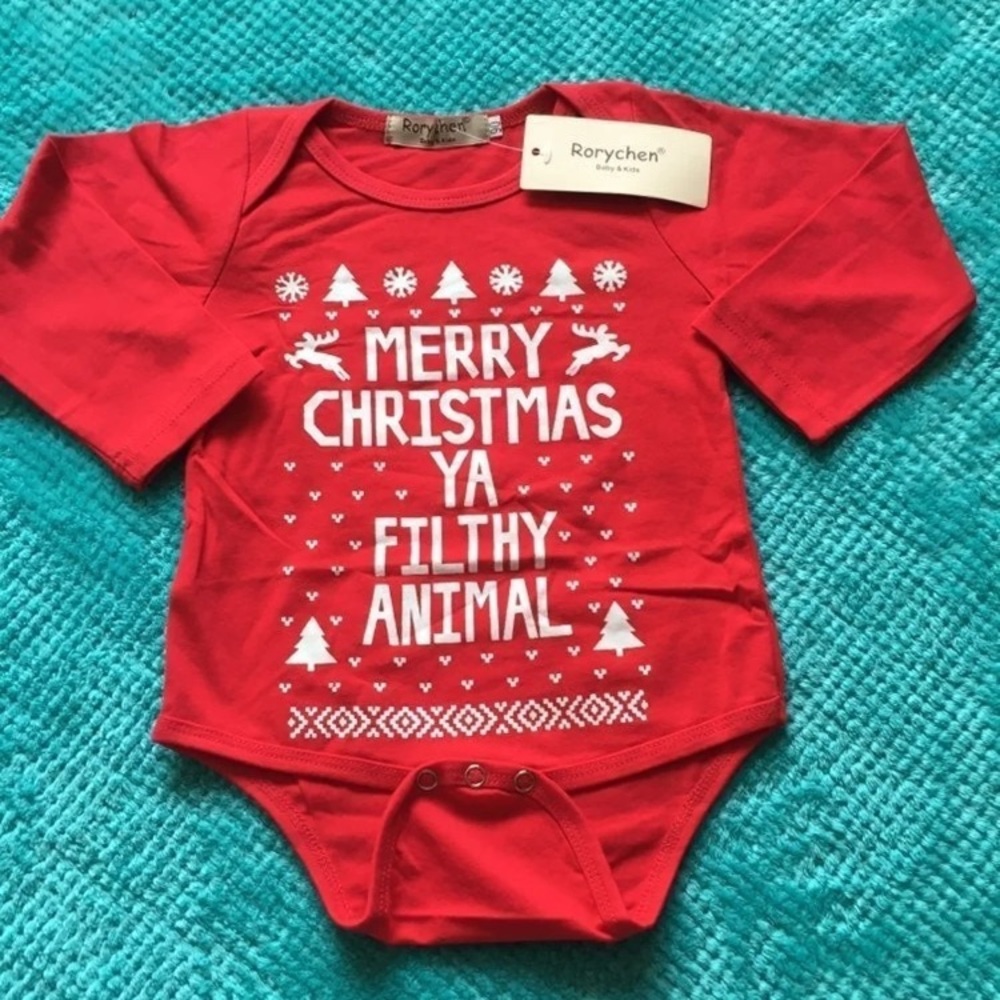 Home Alone Christmas Onesie NWT 9-12 Months